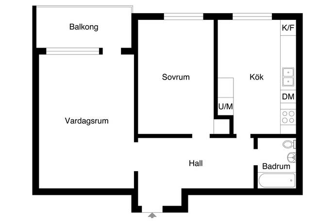 2 rum Lägenhet på Berguvsgatan 9D Söderkulla Malmö kommun - bild 21