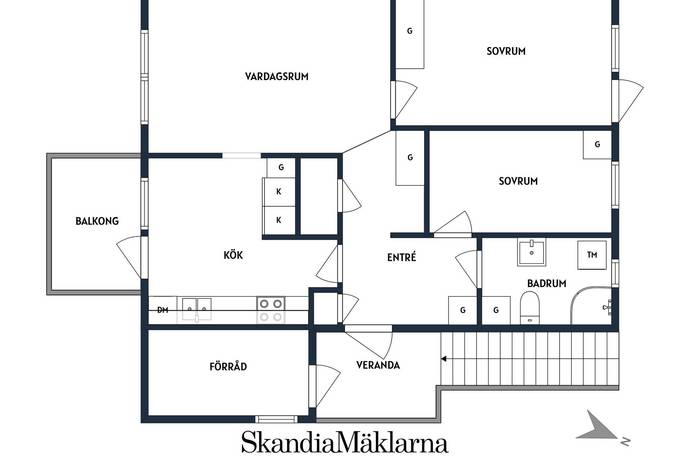 3 rum Lägenhet på Timmervägen 2B Djupa Skogen Strängnäs kommun - bild 29