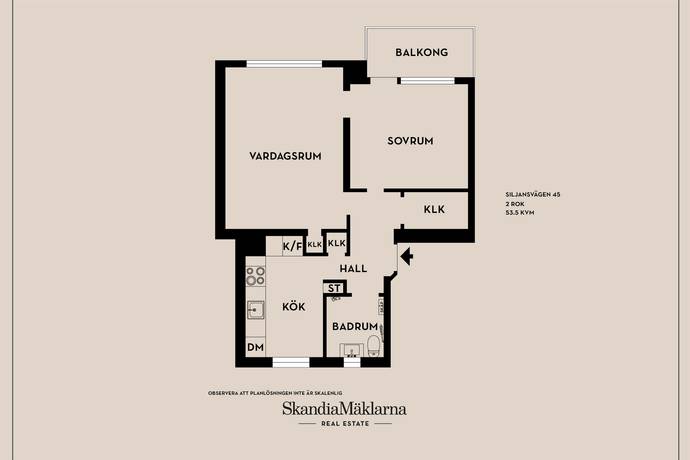 2 rum Lägenhet på Siljansvägen 45 Årsta Stockholms kommun - bild 27
