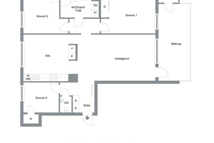 4 rum Lägenhet på Vallare Walls gata 18 Rynninge Örebro kommun - bild 29