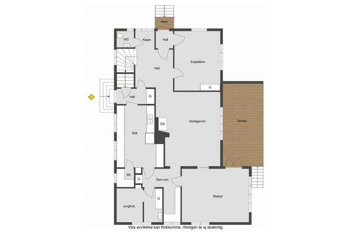 7 rum Villa på Trädgårdsvägen 11 Storuman Storumans kommun - bild 15