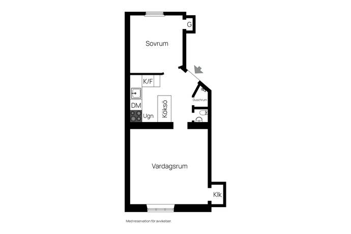 2 rum Lägenhet på Trozelligatan 1b Norrköpings kommun - bild 21