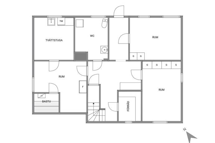 5 rum Villa på Trädgårdsgatan 8 Nossebro Essunga kommun - bild 45