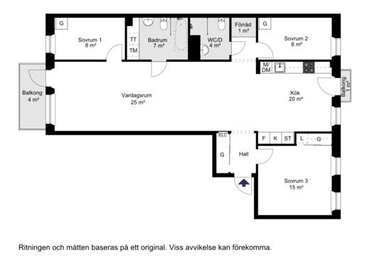 4 rum Lägenhet på Solnavägen 29G Solna C Solna kommun - bild 22