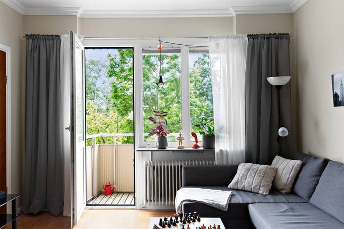 1 rum lägenhet på Fogdevägen 7B Karlskrona, Karlskrona kommun - bild 1