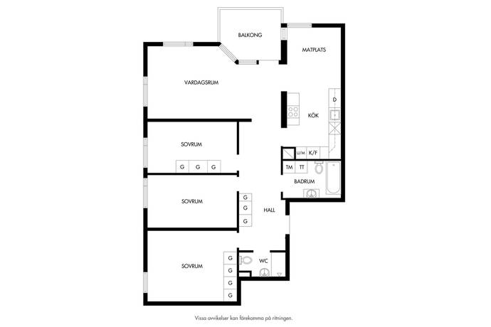 4 rum Lägenhet på Beritta Gurrisgatan 1B Ribersborg Malmö kommun - bild 40