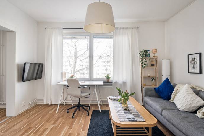 1 rum lägenhet på Jungfrudansen 15 Västra Skogen/ Huvudsta, Solna kommun - bild 1