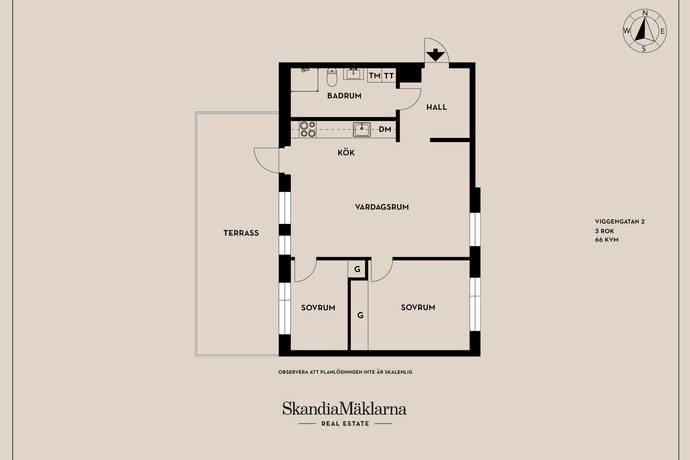 3 rum Lägenhet på Viggengatan 2 Barkarbystaden Järfälla kommun - bild 12