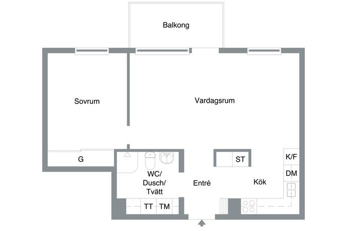 2 rum Lägenhet på Hindergårdsgatan 7 Rynningeåsen Örebro kommun - bild 5