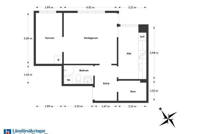 2 rum Lägenhet på Sägengatan 55 Hisings Backa Göteborgs kommun - bild 17