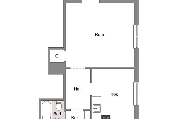 1 rum Lägenhet på Brålunden 10  Nockeby Stockholms kommun - bild 21