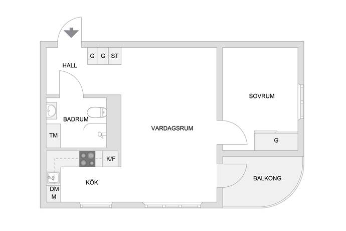 2 rum Lägenhet på Mjölgatan 6 Jakobsberg - Söderdalen Järfälla kommun - bild 20