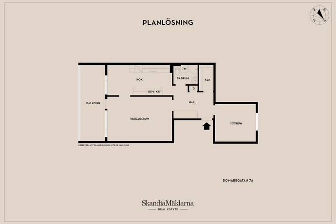 2 rum Lägenhet på Domaregatan 7A Elineberg Helsingborgs kommun - bild 19