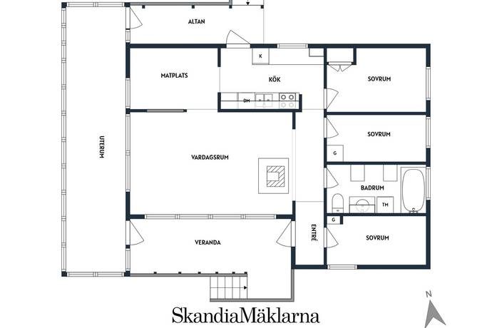 4 rum Fritidshus på Humlevägen 10 Kalkudden Strängnäs kommun - bild 43