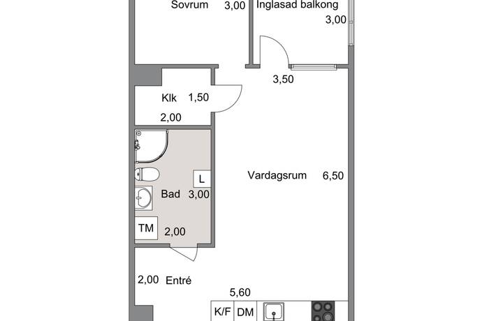 2 rum Lägenhet på Polhemsgatan 18 Centrala Södertälje Södertälje kommun - bild 15