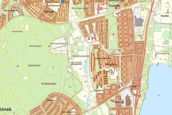 2 rum Radhus på Mårdvägen 9 Mariedal Umeå kommun - bild 30