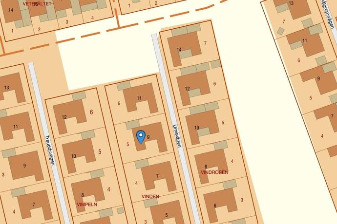 6 rum Villa på Urnevägen 9 Vallås Halmstads kommun - bild 45