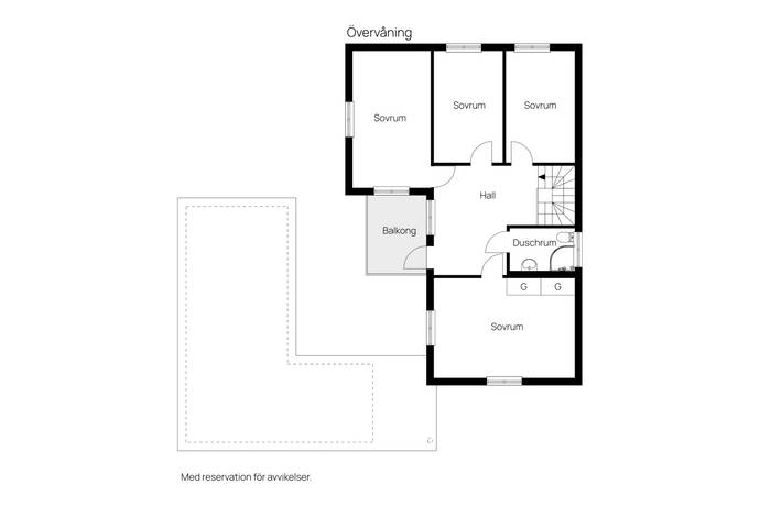 6 rum Kedjehus på Dalgatan 1B Åvik Hudiksvalls kommun - bild 9