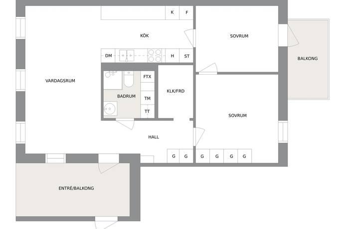 3 rum Lägenhet på Lustigkullagatan 10 Alsike Knivsta kommun - bild 21