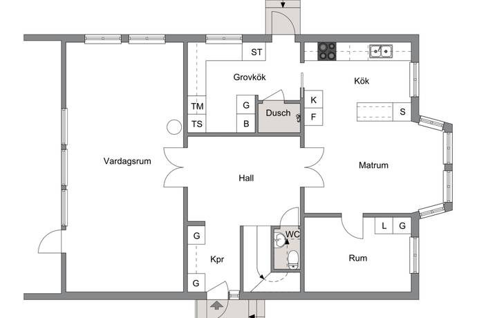 6 rum Villa på Marinvägen 5 Östhammar Östhammars kommun - bild 41