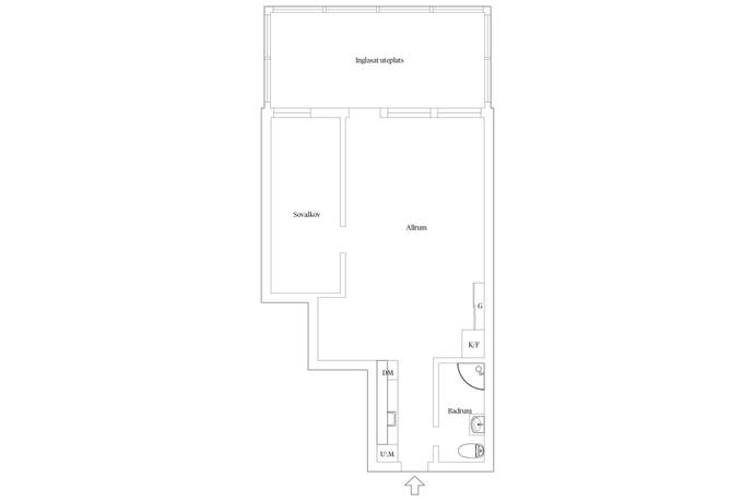 2 rum Lägenhet på Skjutbanegatan 11D Haga Västerås kommun - bild 19