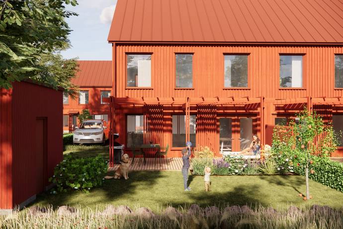 5 rum parhus på Bäckamaden 13 Gråbo, Lerums kommun - bild 2