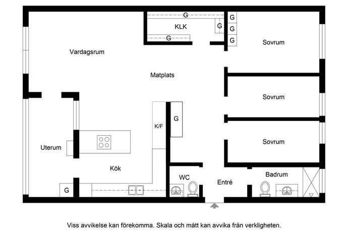 4 rum Lägenhet på Kvartettgatan 4 Almvik Malmö kommun - bild 16