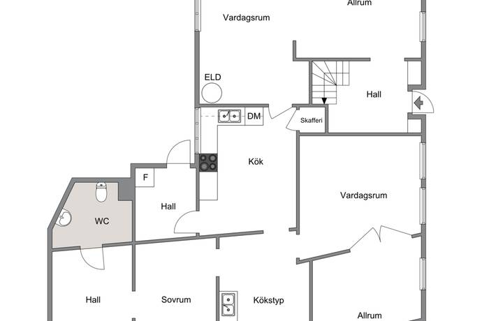 250 m² Villa på Smedjegatan 4 Laholm Laholms kommun - bild 48