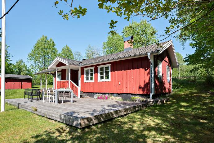 4 rum villa på Koltrastvägen 56 Öxabäck, Marks kommun - bild 1