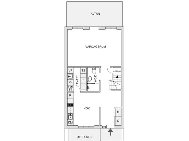 6 rum Radhus på Bredablicksvägen 20 Hersby Lidingö kommun - bild 46