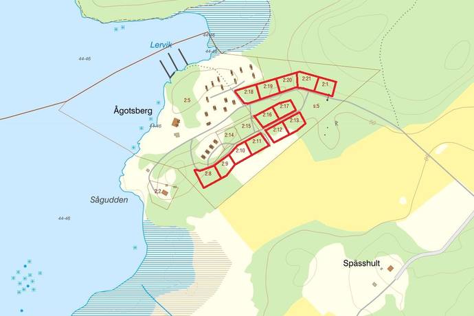 tomt på Tomter i Sjögerås Ågotsberg Säffle, Säffle kommun - bild 2