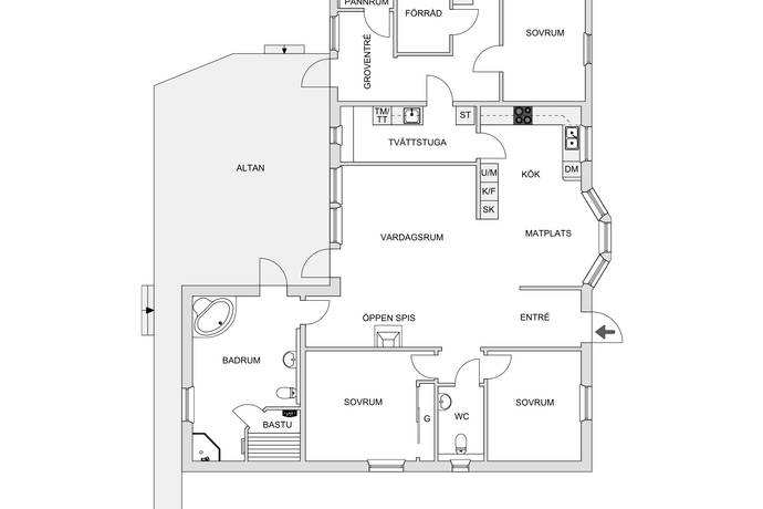 4 rum Villa på Smeavägen 54 Haverdal Halmstads kommun - bild 23