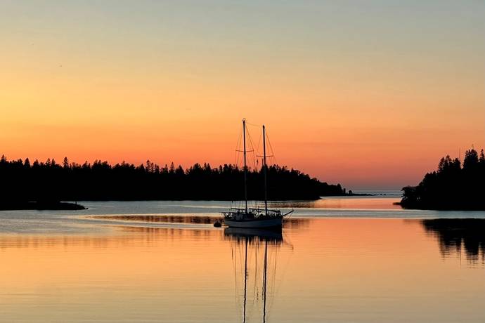 2 rum vinterbonat fritidshus på Hamnvägen 9 - Lotsstugan Fagerviken, Tierps kommun - bild 1