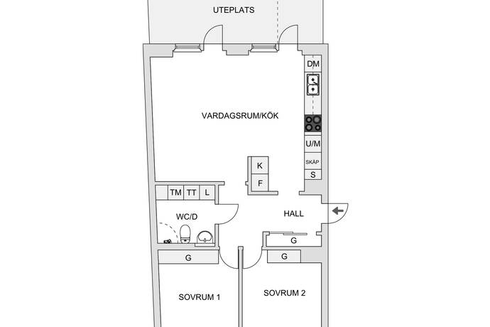 3 rum Lägenhet på Jöns Rundbäcks Plats 2 Centrala Hisingen Kvillebäcken Göteborgs kommun - bild 31