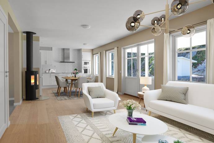 6 rum Villa på Fågelviksvägen 21B Härnäset Lysekils kommun - bild 2