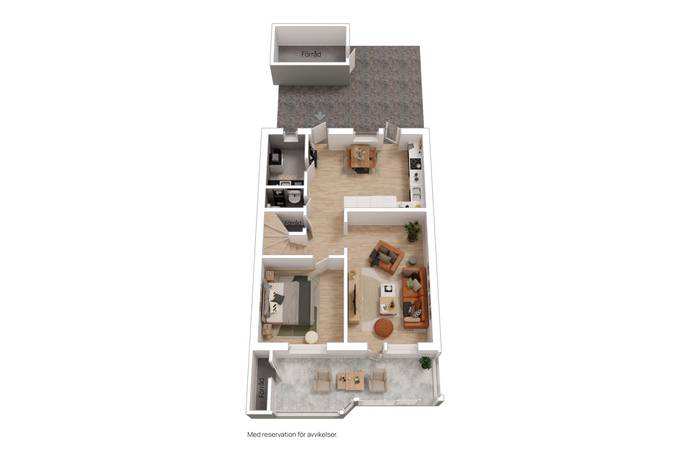 6 rum Radhus på Fårticksgatan 60 Bergvreten/ Husberg Enköpings kommun - bild 23
