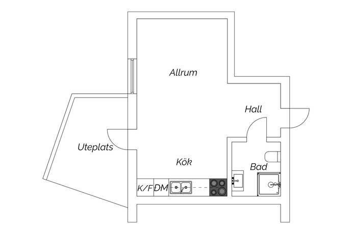 1 rum Lägenhet på Klostervägen 5B Danderyd Danderyds kommun - bild 26