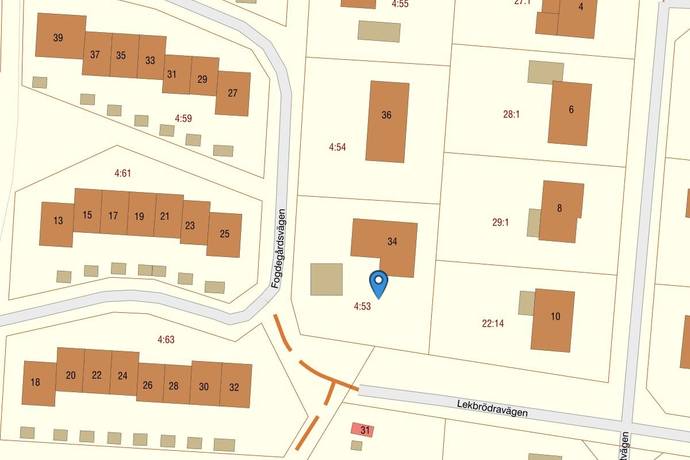196 m² Villa på Fogdegårdsvägen 34 Varnhem Skara kommun - bild 36
