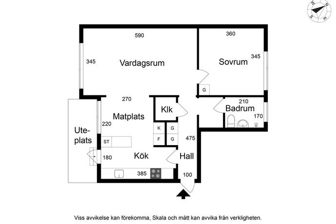 2 rum Lägenhet på Nytorpshöjdsvägen 6 Centrum Stenungsunds kommun - bild 37