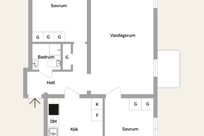 Stafettgatan 1A — bild 2