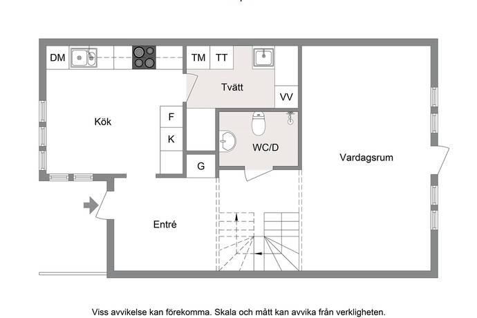 4 rum Radhus på Hovslagarvägen 6 Bålsta - Gillmarksbyn Håbo kommun - bild 30