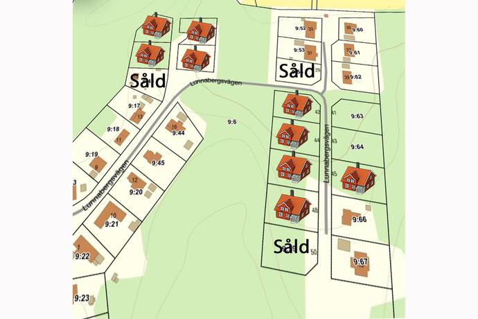 tomt på Lunnabergsvägen (12 st. tomter) Vallda - Lunna, Kungsbacka kommun - bild 3