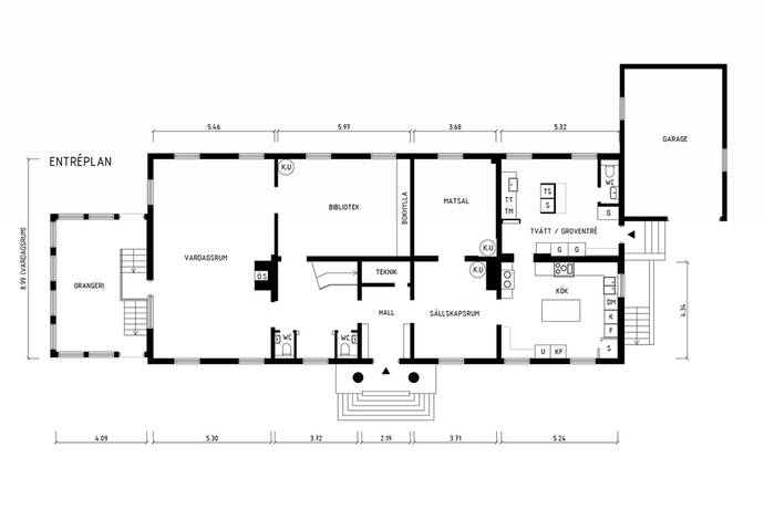 19 rum Villa på Rundkyrkoallén 1 Bromma Stockholms kommun - bild 62