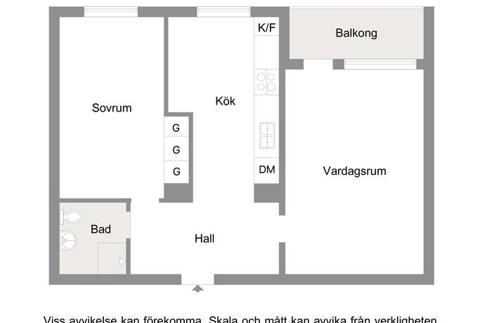 2 rum Lägenhet på Grönvägen 3D Arlöv Burlövs kommun - bild 26