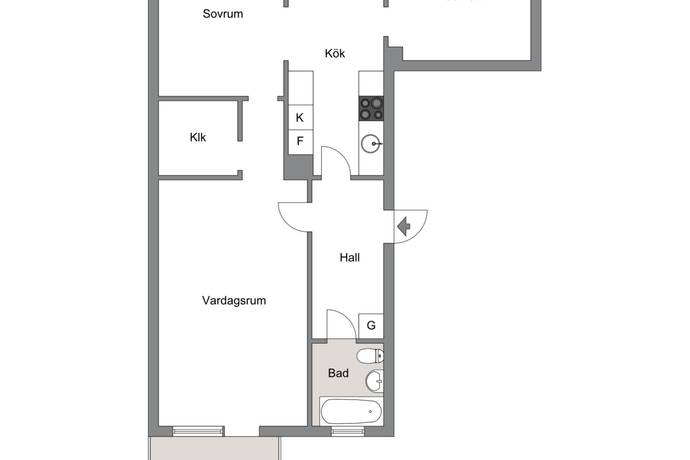 3 rum Lägenhet på Lofotengatan 19, vån 5 av 5 Husby Stockholms kommun - bild 16
