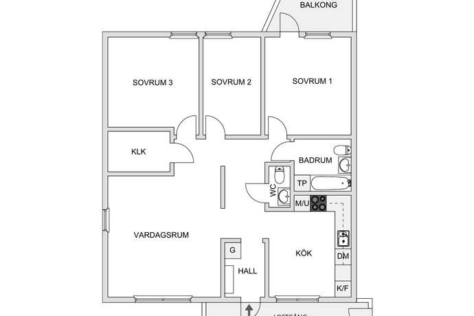 4 rum Lägenhet på Skogalundsklippan 20, 1 tr Skogalundsklippan Nacka kommun - bild 17