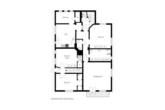 8 rum Villa på Svanåallén 1 Centralt / Väster Örebro kommun - bild 53
