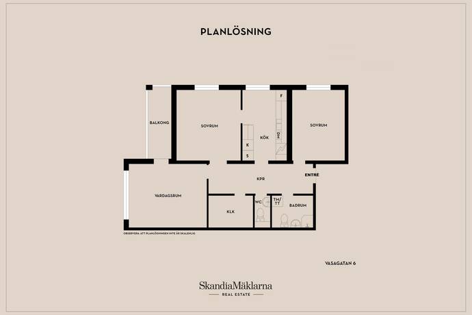 3 rum Lägenhet på Vasagatan 6 Centralt Hjo kommun - bild 24