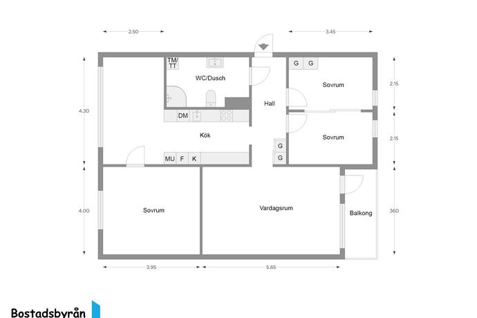 3 rum Lägenhet på Kantatvägen 14 Uddevalla kommun - bild 44