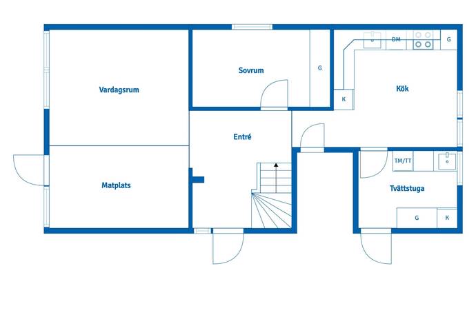 4 rum Villa på Bryggarens väg 14 Fliseryd Mönsterås kommun - bild 6